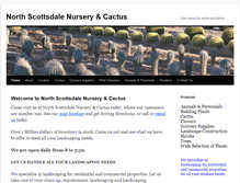 Tablet Screenshot of northscottsdalenursery.com